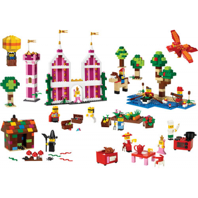 LEGO EDUCATION Décors lot de briques lego 2010